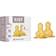Bibs Baby Bottle Nipple Round Latex Fast Flow 2-pack
