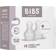 Bibs Nipple Round Silicone Slow Flow 2-pack