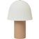 ferm LIVING Frill Transportabel Lampe Rose White Bordlampe 22cm