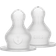 Bibs Rund Silicone Medium Flow 2-pack