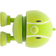 Hoptimist Tennis Bumble Small Green Figurine 7.6cm