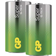 GP Batteries PCA14AS097 R14 C Alkaliskt 1.5 V 2 st