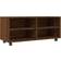 vidaXL 815260 Brown Oak TV Bench 90x35cm