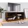 vidaXL 815258 Smoked Oak TV Bench 90x35cm