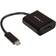 StarTech USB C - DisplayPort 1.4 Adapter M-F Black 0.1m