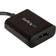 StarTech USB C - DisplayPort 1.4 Adapter M-F Black 0.1m