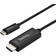 StarTech USB C - HDMI 2.0 M-M Black 2m