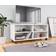 vidaXL 800180 White TV Bench 90x35cm