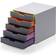 Durable Drawer Box Varicolor 5 Grey