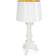 Kartell Bourgie White/Gold Table Lamp 78cm