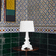 Kartell Bourgie White/Gold Table Lamp 78cm