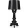 Kartell Bourgie Glossy Black Table Lamp 78cm