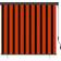 vidaXL 145978 Orange/Brown 160x250cm