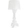 Kartell Bourgie Matt White Table Lamp 78cm