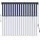 vidaXL 145973 Blue/White 160x250cm
