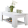 GFW Lift Up White Coffee Table 50x105cm