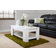 GFW Lift Up White Coffee Table 50x105cm