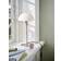 Nordlux Ellen Glass Brushed Steel Table Lamp 40cm