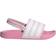 adidas Kid's Adilette Estrap Slides - Clear Pink/Cloud White/Bliss Pink