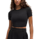 Lululemon Hold Tight Straight Hem Cropped T-shirt - Black