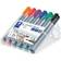 Staedtler Lumocolor Flipchart Marker 356 with Bullet Tip 6-pack