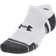 Under Armour Performance Tech No Show Socks 3-pack Unisex - White/Jet Grey