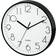 Hama Salina Black Wall Clock 22cm