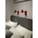 Belid Cato Ruby Red/Matte Black Wall light