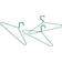 Hay Colour Hanger Set of 3 Jungle Green Galge
