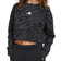 adidas Future Icons Cropped Sweatshirt - Black/Carbon/Multi/White (JM1367)