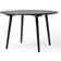 &Tradition In Between SK4 Blackened Oak Dining Table 120cm