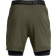 Under Armour Vanish Woven 2in1 Shorts Herrar - Oliv