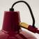 House Doctor Desk High Red Table Lamp