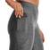 Under Armour HeatGear Armour No-Slip Waistband Ankle Leggings Women - Charcoal Light Heather/White