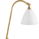 GUBI Bestlite BL6 Brass/Matt White Wall light ∅ 16cm