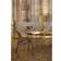 Kartell Bourgie Gold Table Lamp 68cm