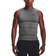 Under Armour HeatGear Men's Compression Sleeveless Tank Tops - Carbon Heather/Black