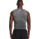 Under Armour HeatGear Men's Compression Sleeveless Tank Tops - Carbon Heather/Black