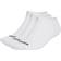 adidas Thin Linear Low-Cut Socks 3 Pairs - White/Black