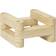 ferm LIVING Newel Modular Lysestagesæt Travertine Fyrfadsstage