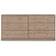 Tvilum May Nature Chest of Drawer 143.1x68.3cm