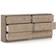 Tvilum May Nature Chest of Drawer 143.1x68.3cm