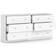 Tvilum May White Chest of Drawer 143.1x68.3cm