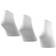 adidas Thin and Light No Show Socks 3-pack - White/Black