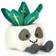 Jellycat Bamse Halloween Kraniumplante 14 cm