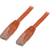 Deltaco Cat6 U/UTP RJ45 - RJ45 M-M Orange 3m
