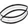 Nike Elastic 2.0 Headbands 3-pack - Black/White