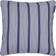 Lexington Icons Classic Striped Organic 50x50 cm Pudebetræk Hvid, Blå