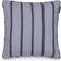 Lexington Icons Classic Striped Organic 50x50 cm Pudebetræk Hvid, Blå