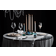 Holmegaard Bubble Candleholder 14 cm Blue-smoke Candlestick